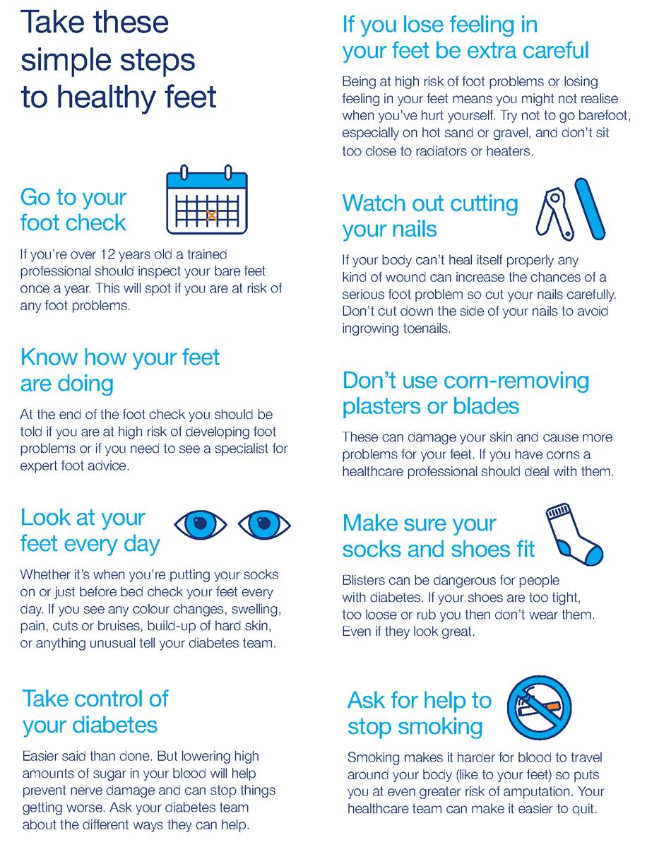simple steps to healthy feet